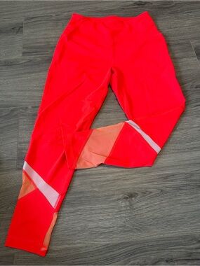Reebok Bright Coral Women's Athletic Leggings
